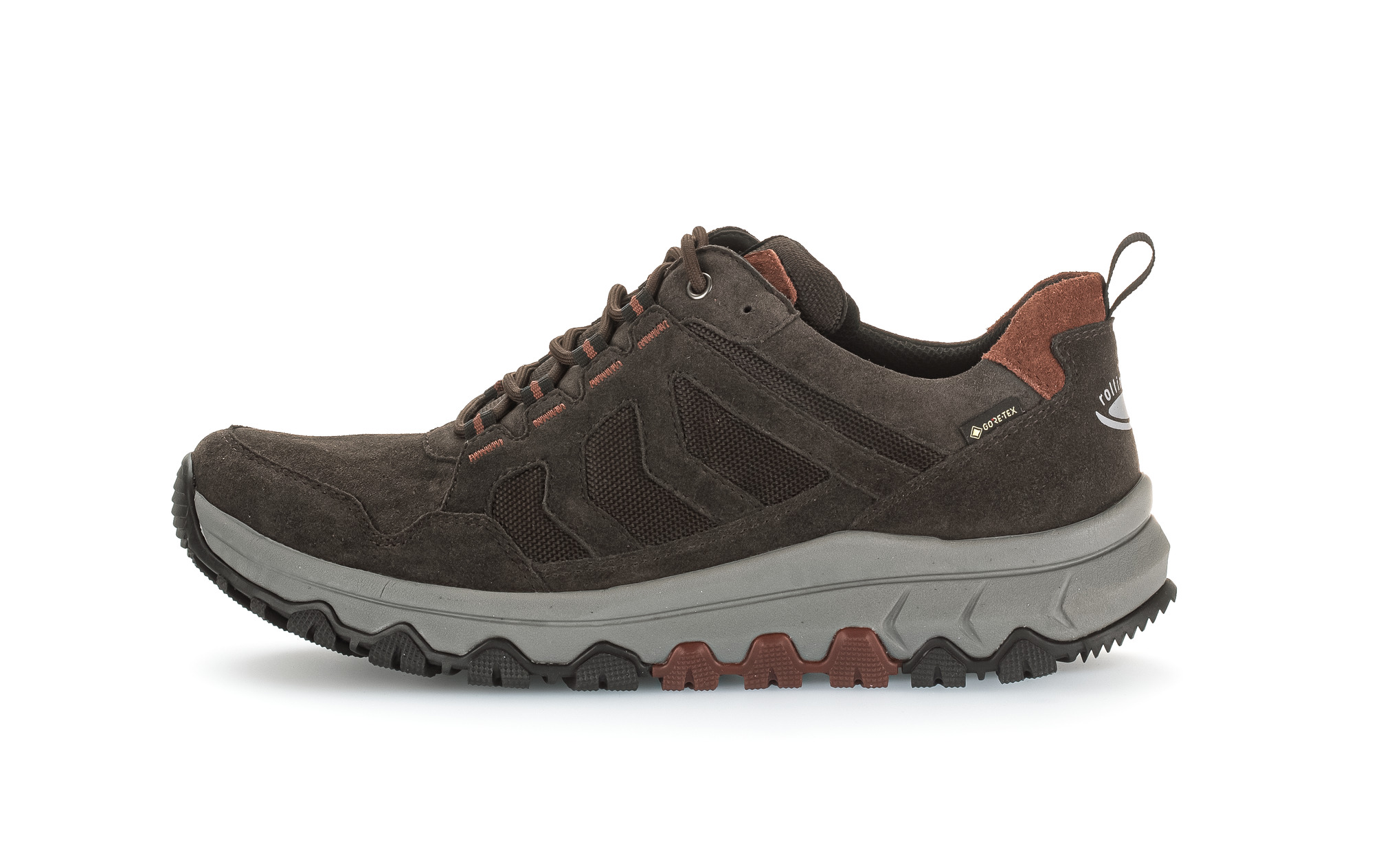 Sneaker low - 8005.50.04 - Materialmix Leder/Textil braun