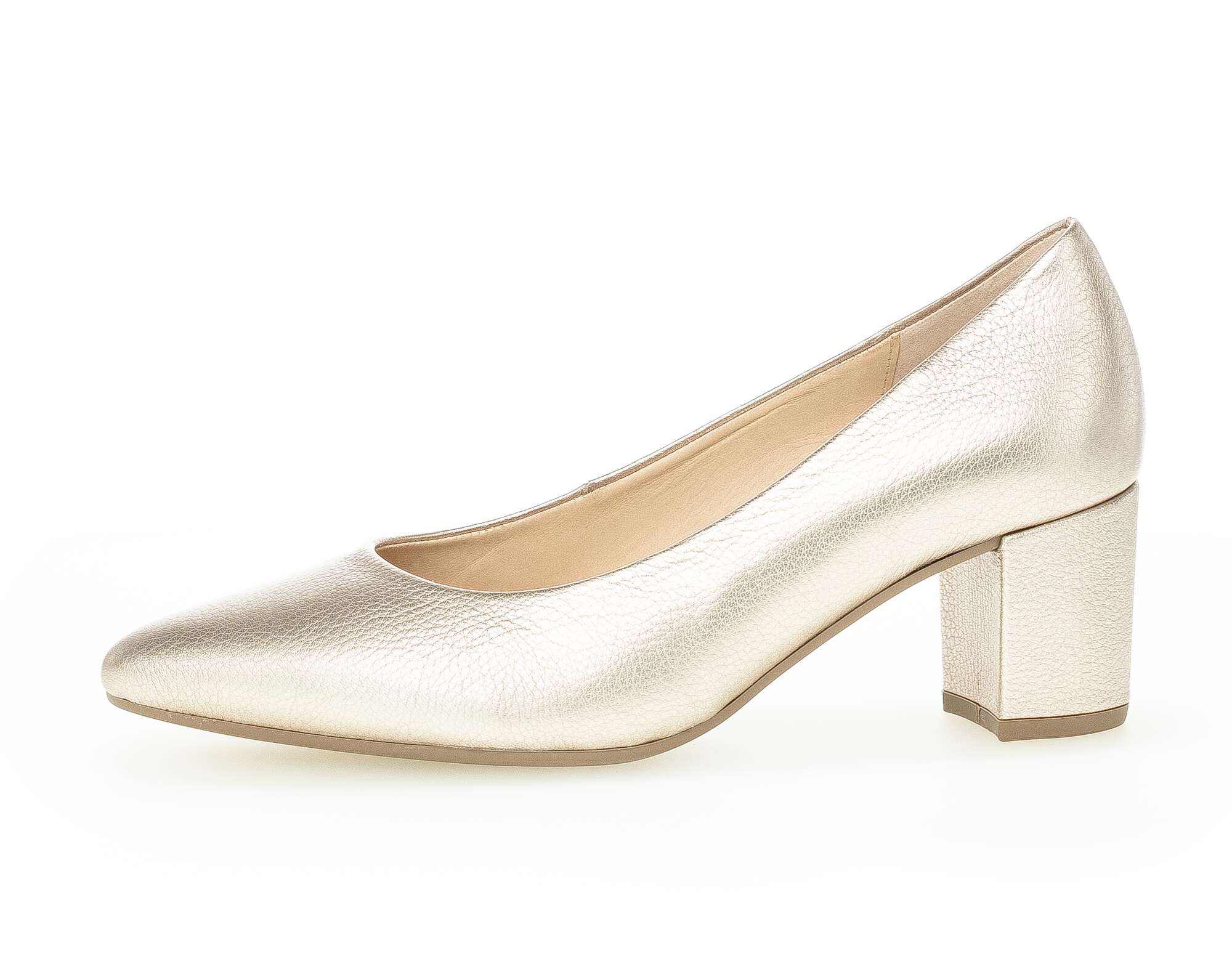 Gabor gold pumps discount