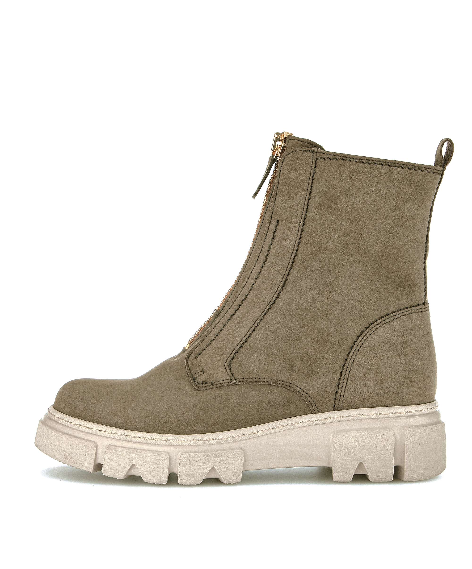 taupe gabor stiefeletten stiefeletten nubuk Sportliche Stiefelette Rauleder grün Gabor