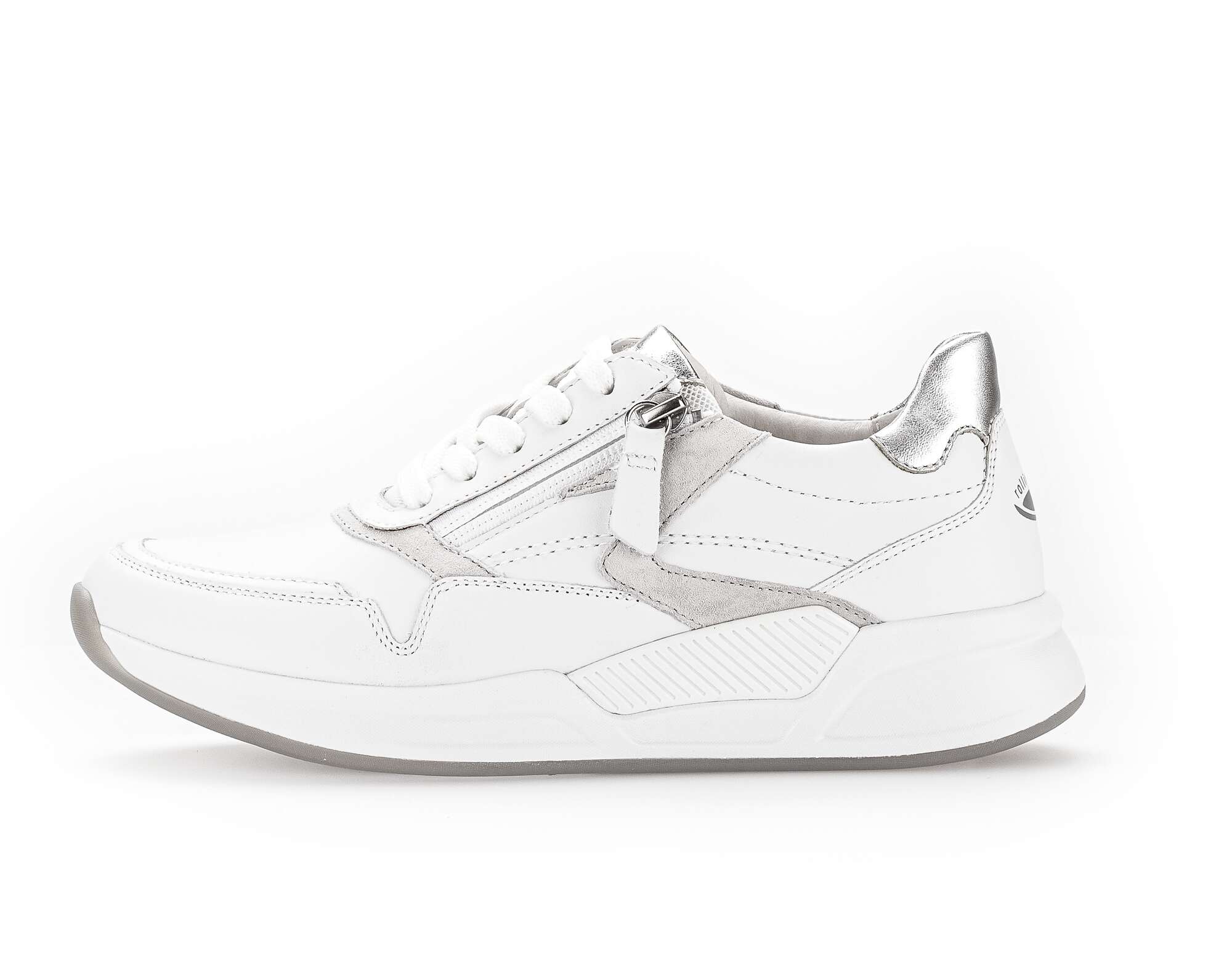 Sneaker low - 46.957.50 - Materialmix Leder weiß | Gabor