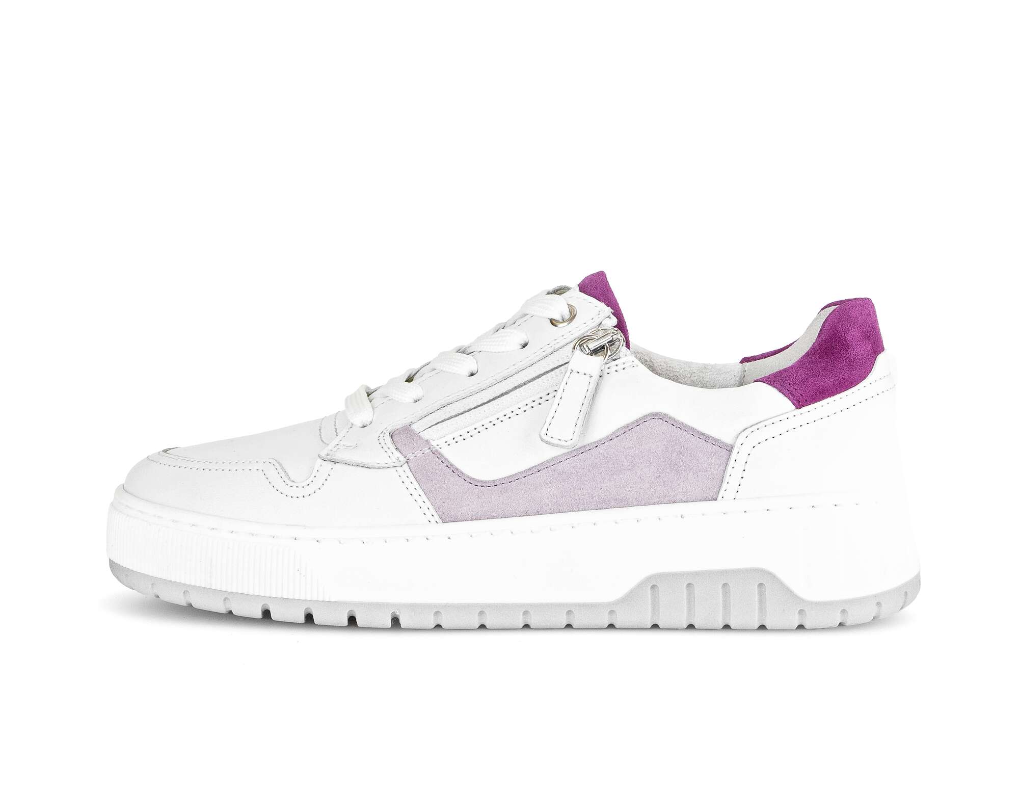 Sneaker low - 46.538.52 - Materialmix Leder weiß | Gabor