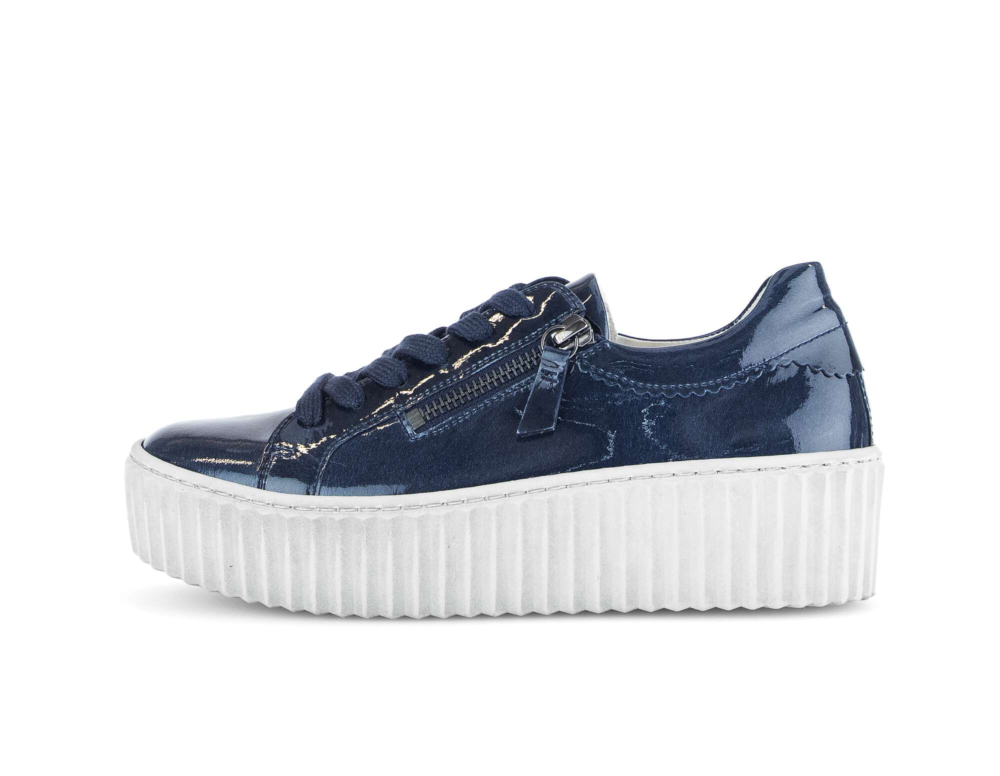 Sneaker low - 53.200.96 - Lackleder blau | Gabor