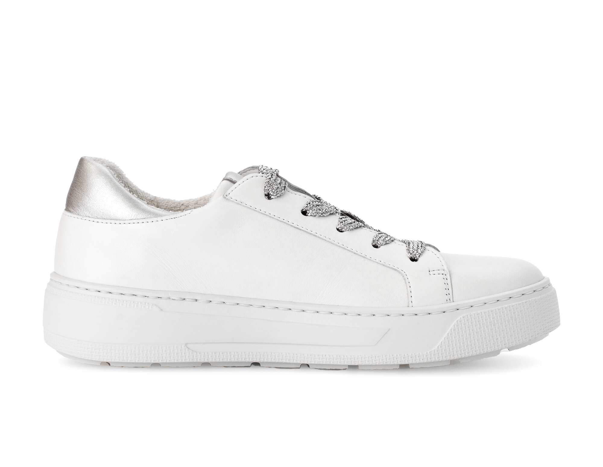 Gabor Low-Top sneakers voor dames, lage schoenen, uitneembaar voetbed, marineblauw, 37.5 EU
