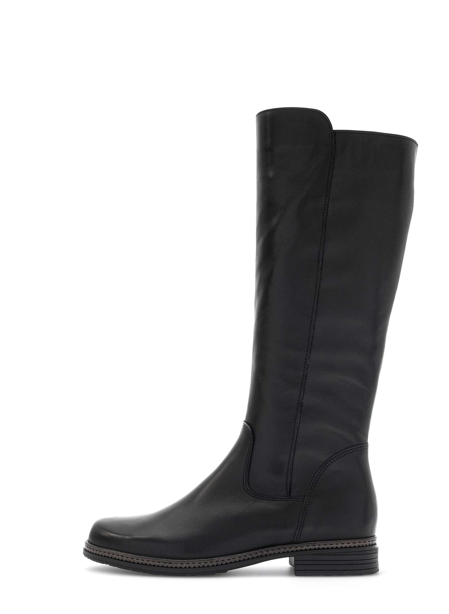Eleganter Stiefel Glattleder schwarz Gabor