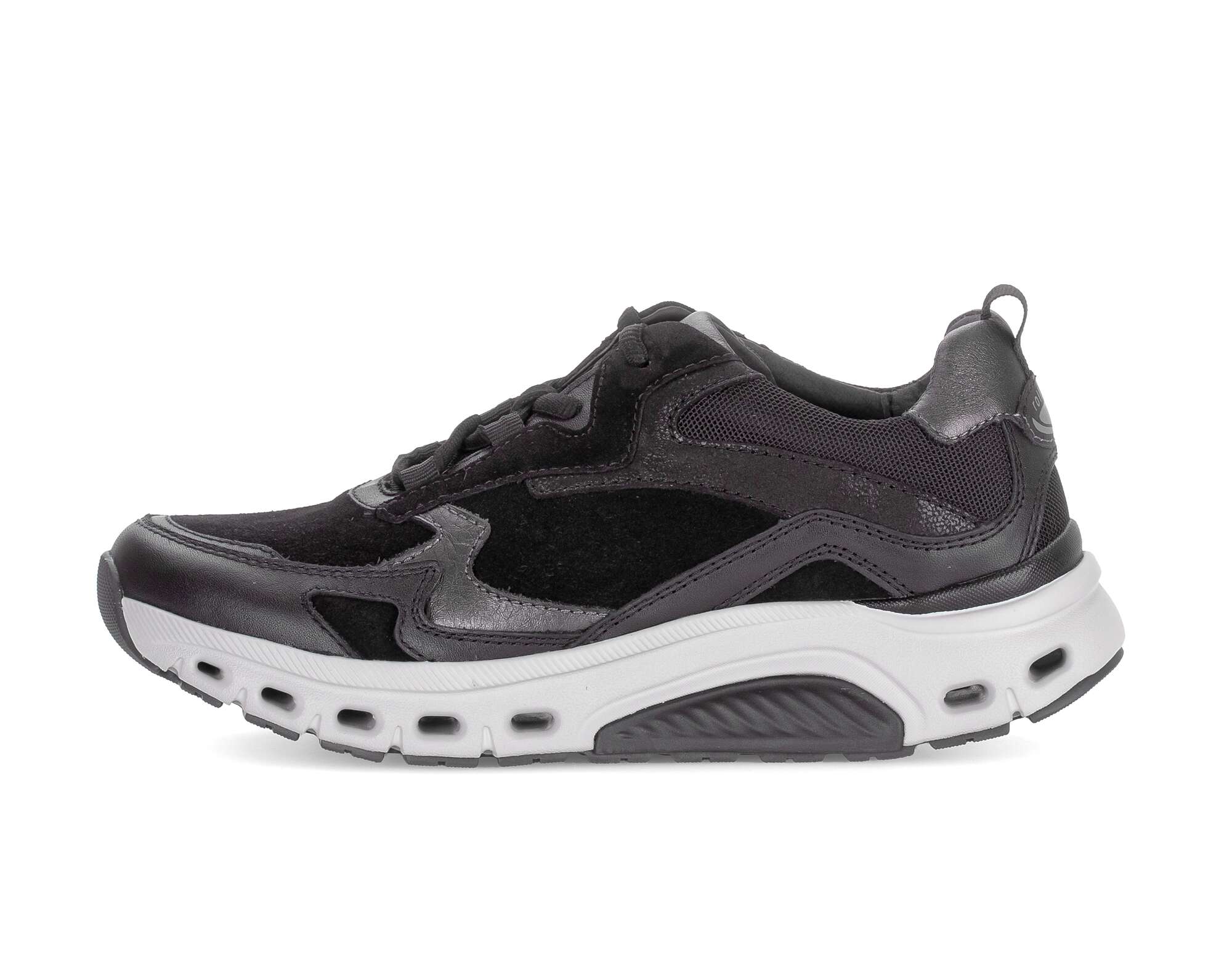 Sneaker low Rauleder schwarz Gabor