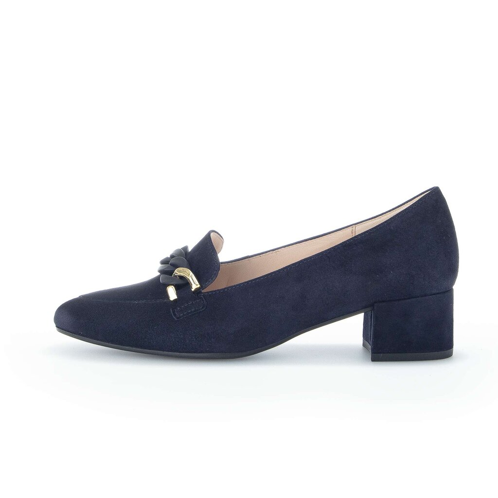 Pius Gabor Hochfrontpumps blau