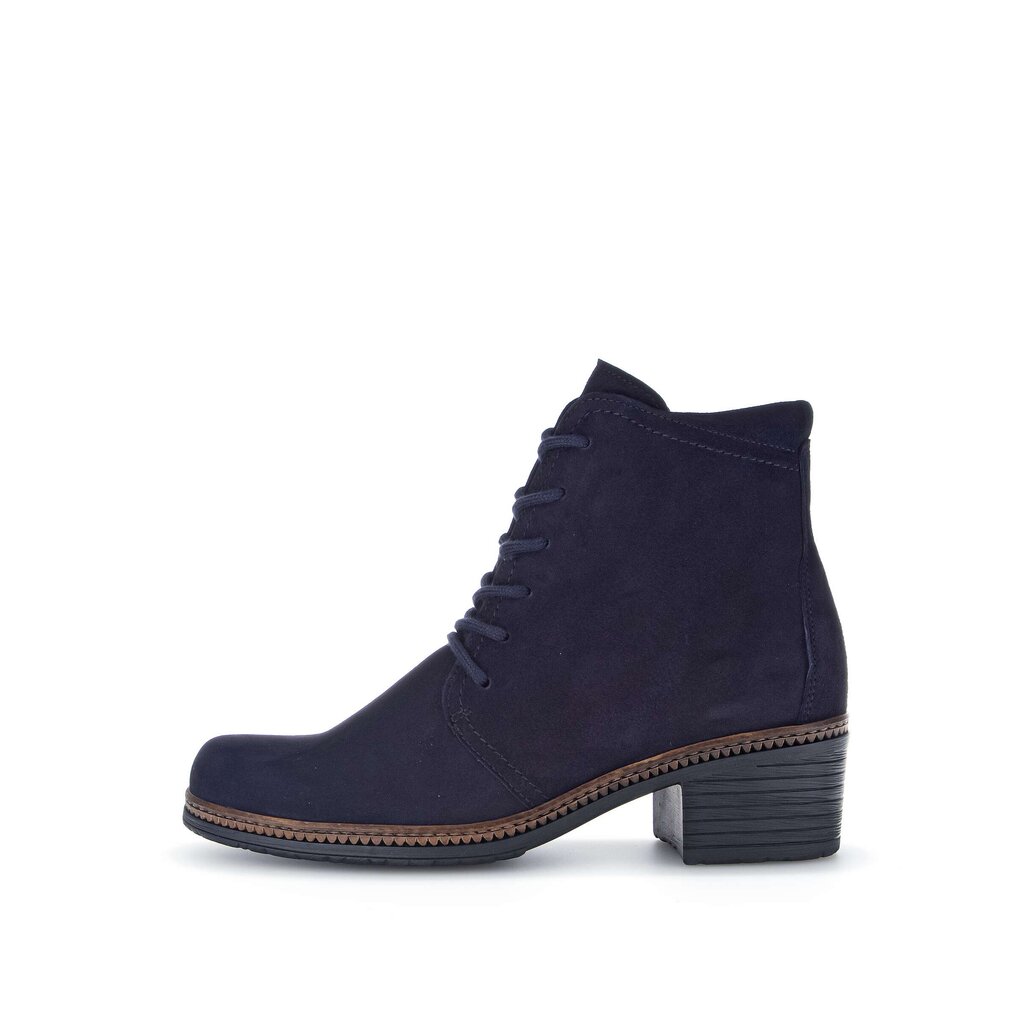 Pius Gabor Schnürstiefelette blau