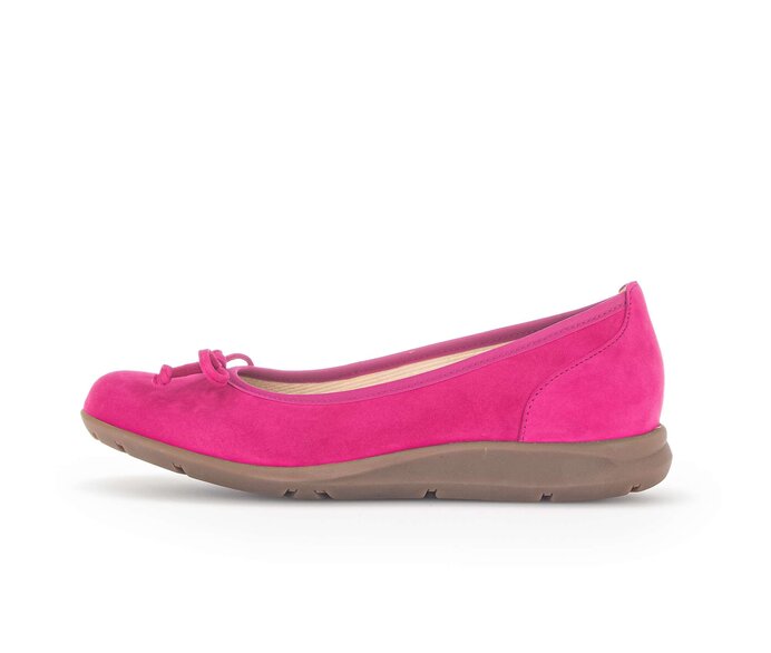 Sporty ballerina 24.171.10 Full grain leather pink