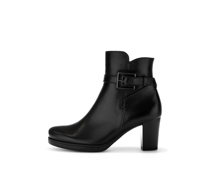 Plateau Stiefelette schwarz #0