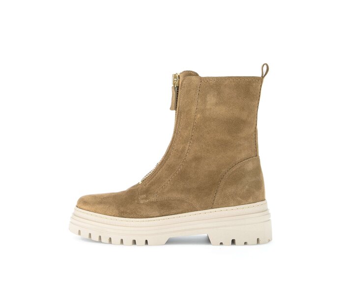 Sportliche Stiefelette braun #0