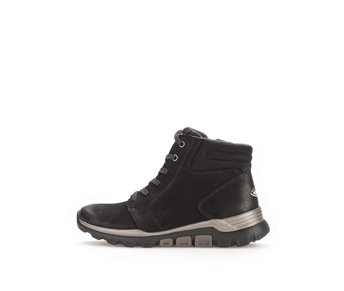 Lace up ankle boot 36.824.47 Full grain leather black