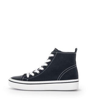 High sneaker black
