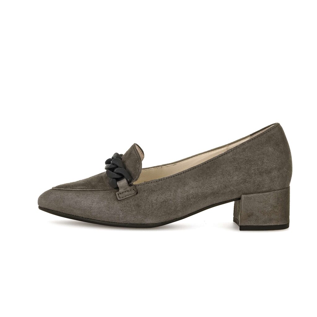 Pius Gabor Hochfrontpumps grau
