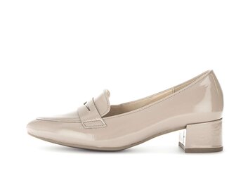 Hochfrontpumps beige