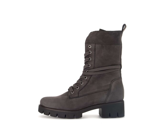 Schnürstiefelette grau #0