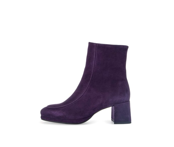 Elegant ankle boot lilac #0