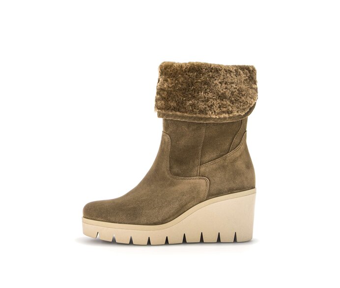 Plateau Stiefelette braun #0