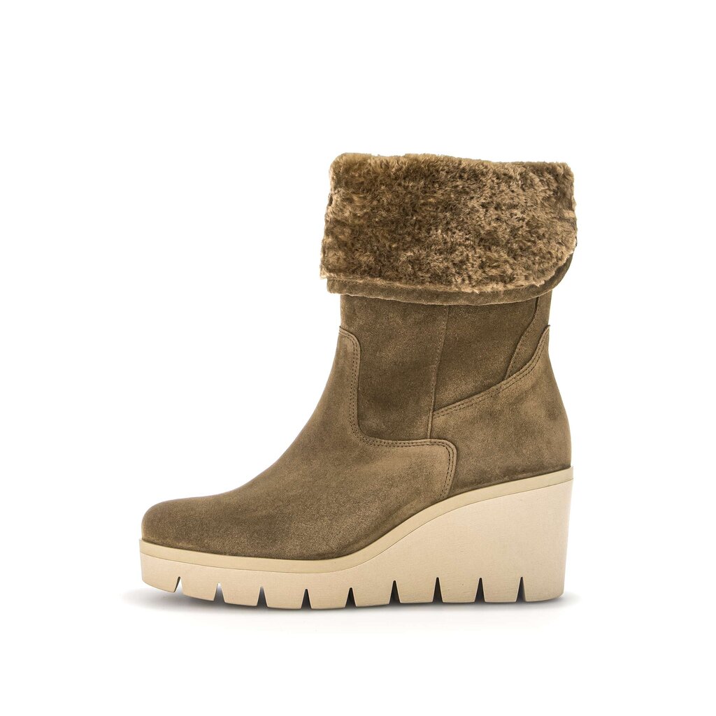 Pius Gabor Plateau Stiefelette braun