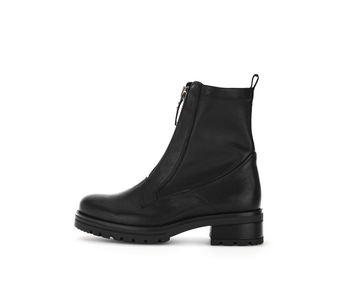 Sportliche Stiefelette schwarz #0
