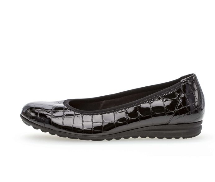 Sportliche Ballerina schwarz #0