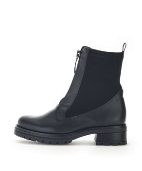 Sportliche Stiefelette schwarz