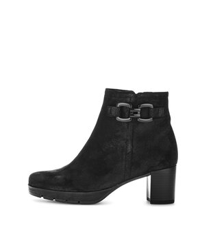 Sportliche Stiefelette schwarz