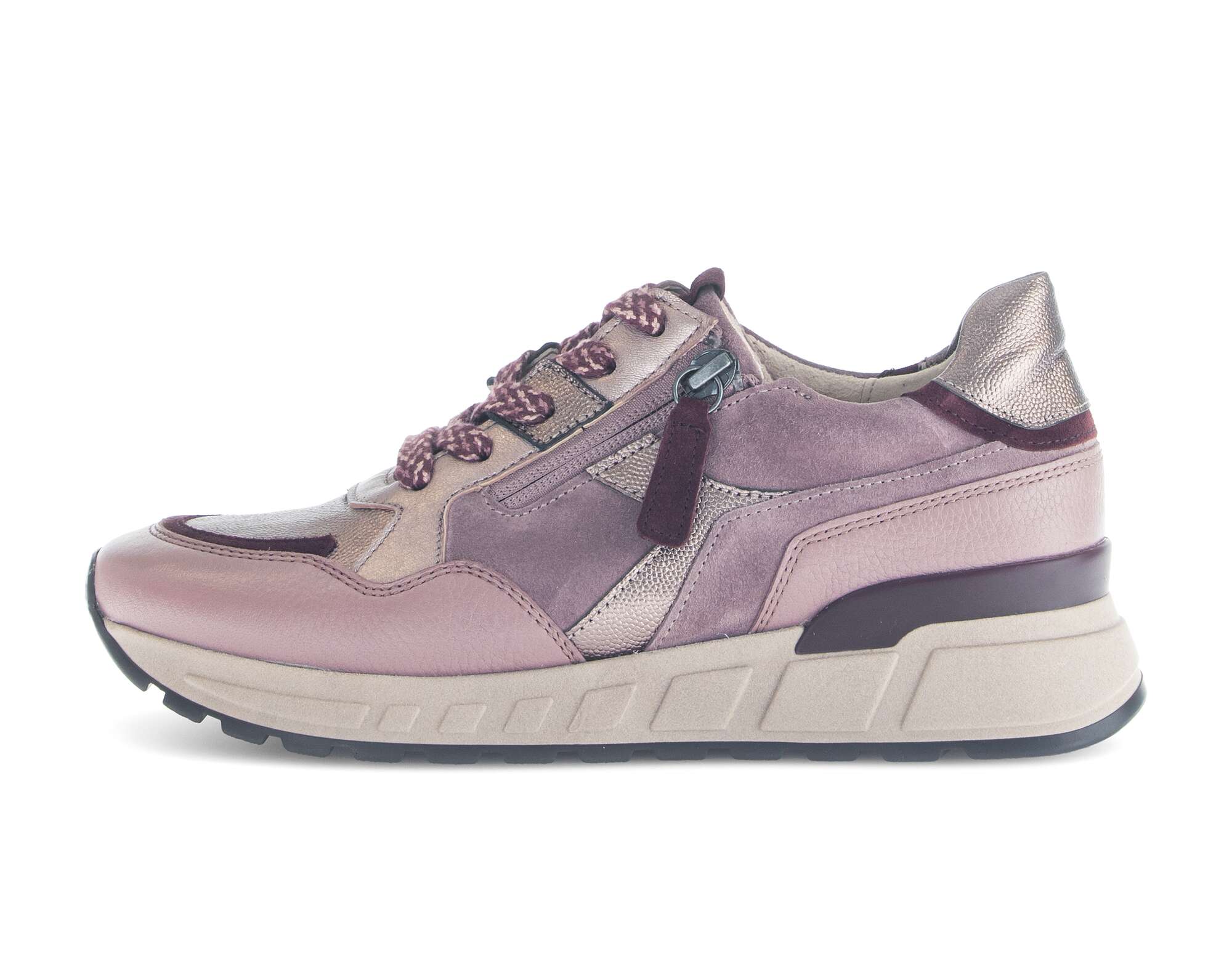 Gabor Comfort Baskets Basses - Weiß/rouge/mint/taupe