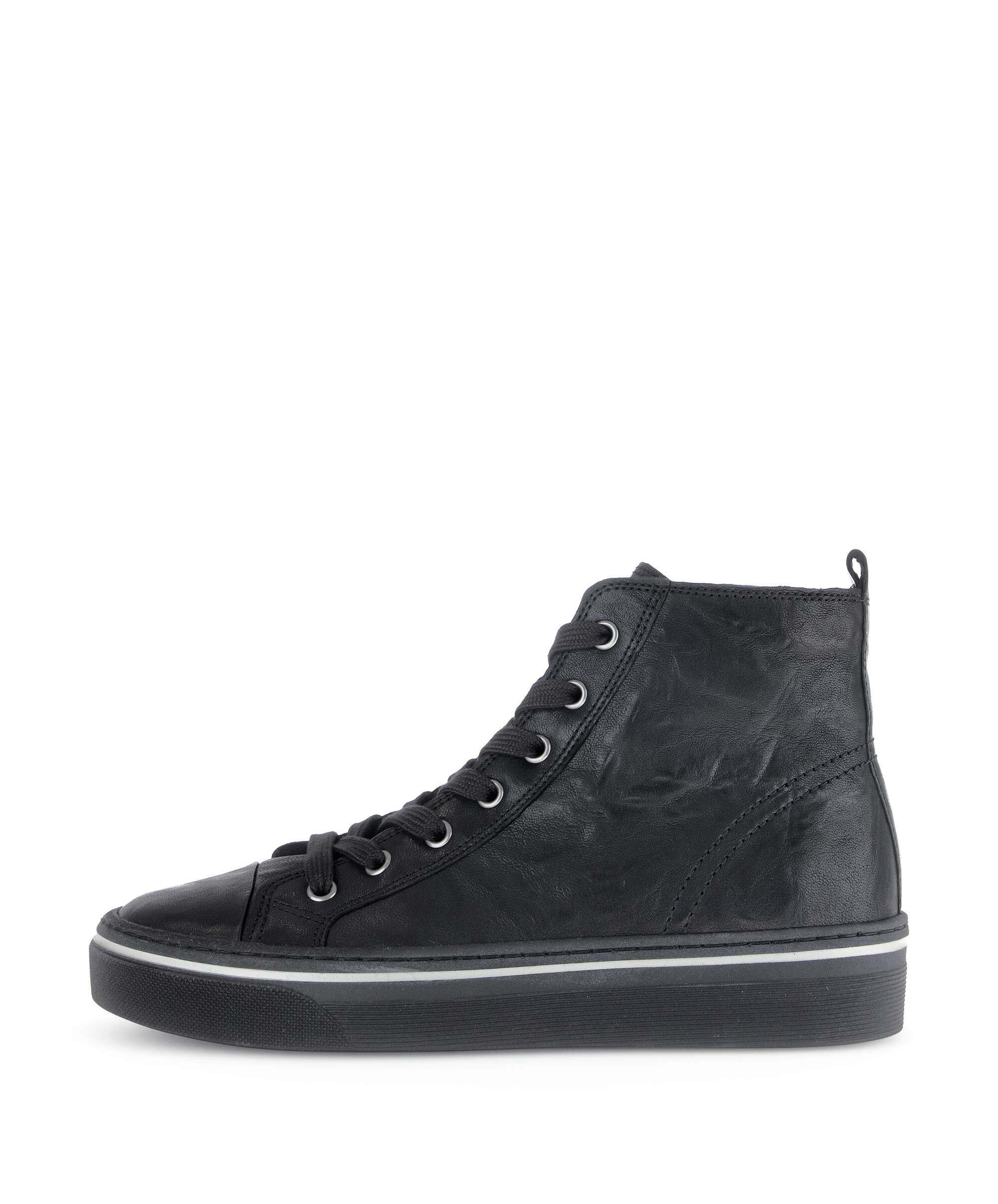 High Top Sneaker Damen Kaufen High Top Schicke Schwarze Sneaker