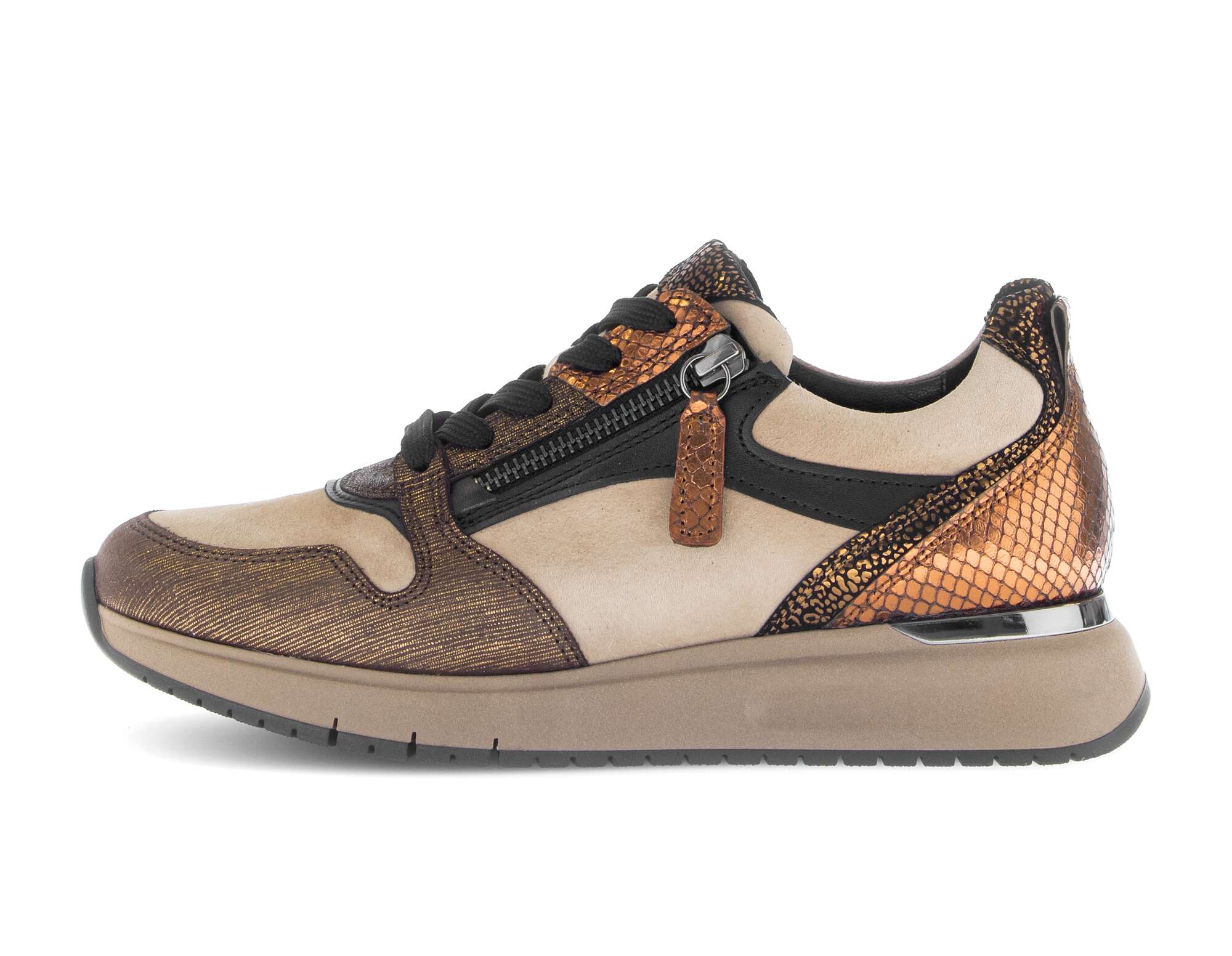 Gabor Lage Sneakers Dames - Veterschoenen Met Lichte Zool | Comfortabele Casual Schoenen