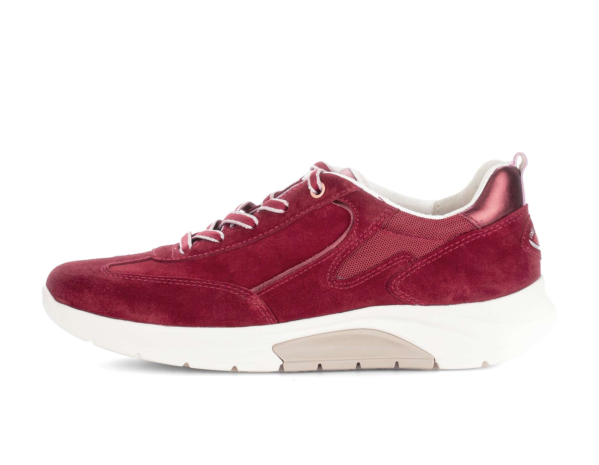 Bottines Femmes Rouges Lacets - Taille 40 (US 8.5-9) - État Excellent - Marque Inconnue