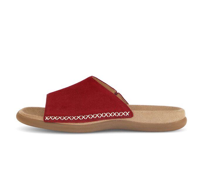 Pantolette rot #0