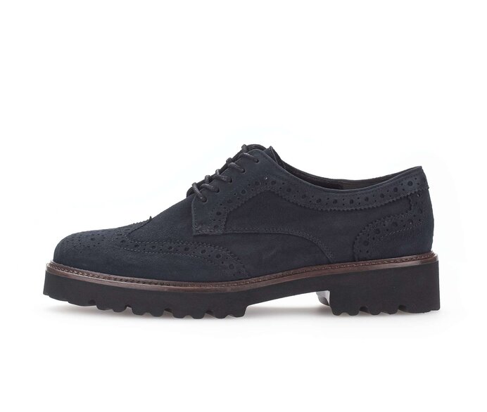 Veterschoen blauw #0