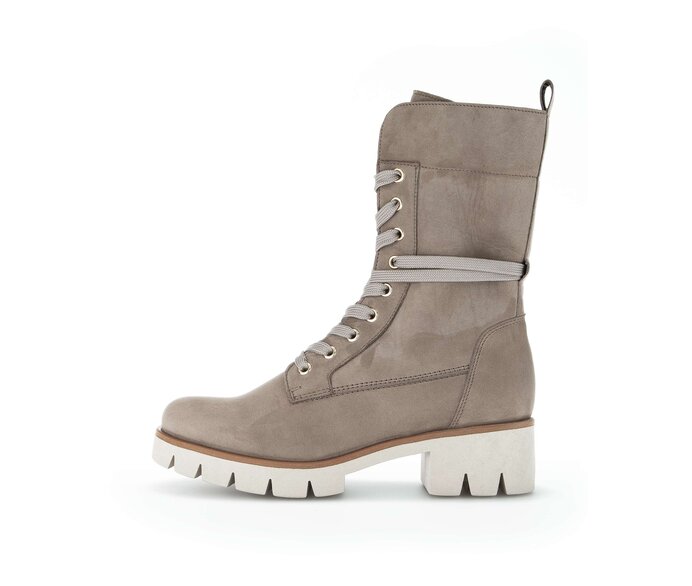 Schnürstiefelette grau #0