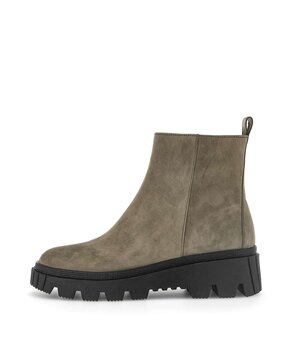 Plateau Stiefelette grün
