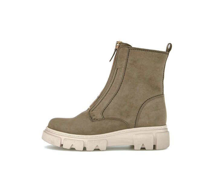 Sportliche Stiefelette grün #0