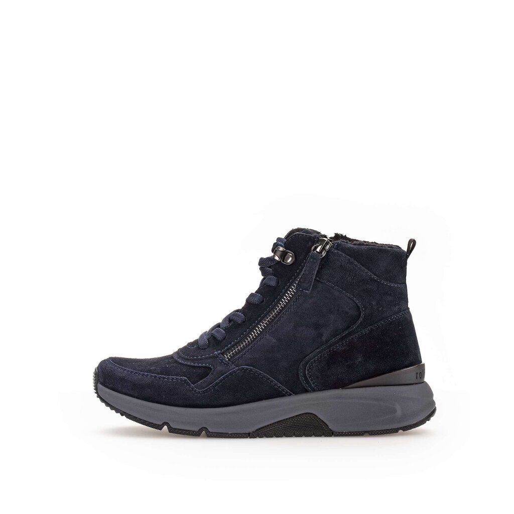 Pius Gabor Schnürstiefelette blau