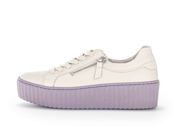 Low sneaker beige