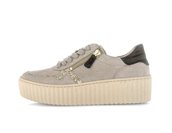 Low sneaker beige
