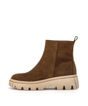 Plateau Stiefelette braun