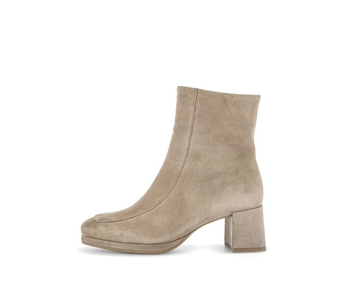 Elegante Stiefelette beige #0