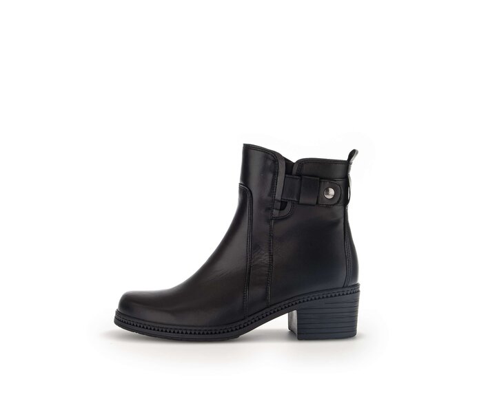 Elegante Stiefelette schwarz #0