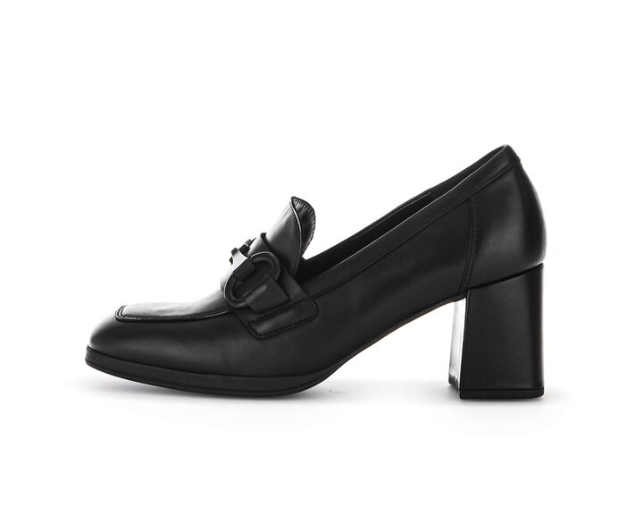 Hochfrontpumps schwarz #0