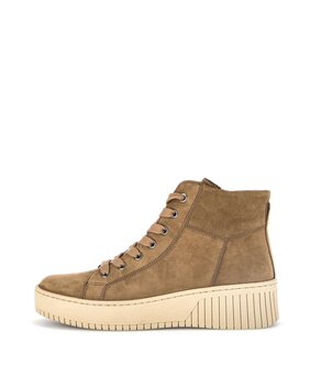 Sneaker high braun