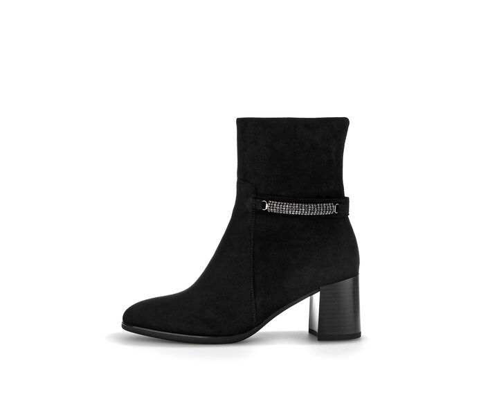 Elegante Stiefelette schwarz #0