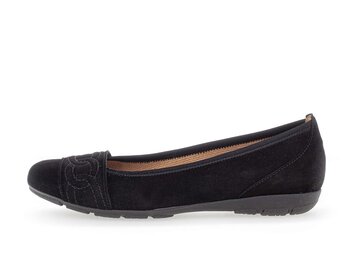 Sportliche Ballerina schwarz