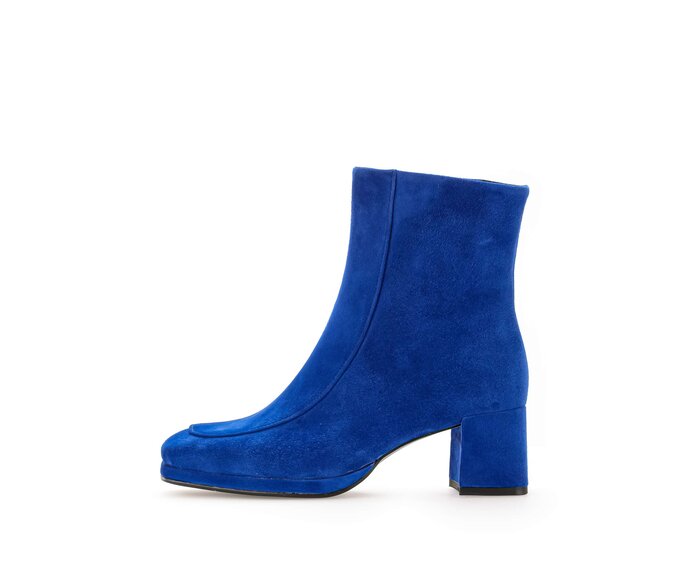 Elegante Stiefelette blau #0