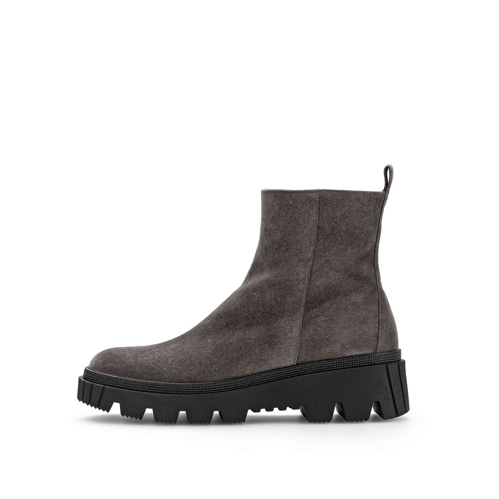 Pius Gabor Plateau Stiefelette grau