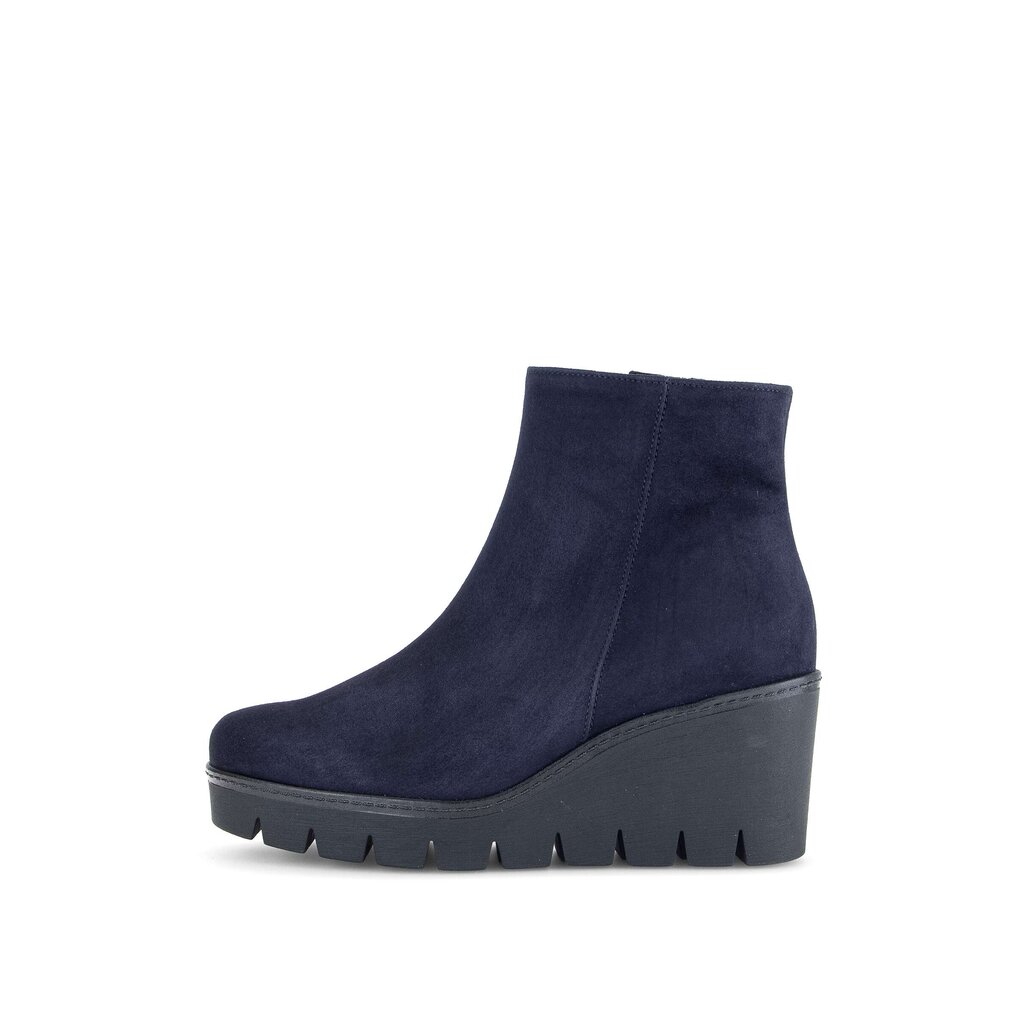 Pius Gabor Plateau Stiefelette blau