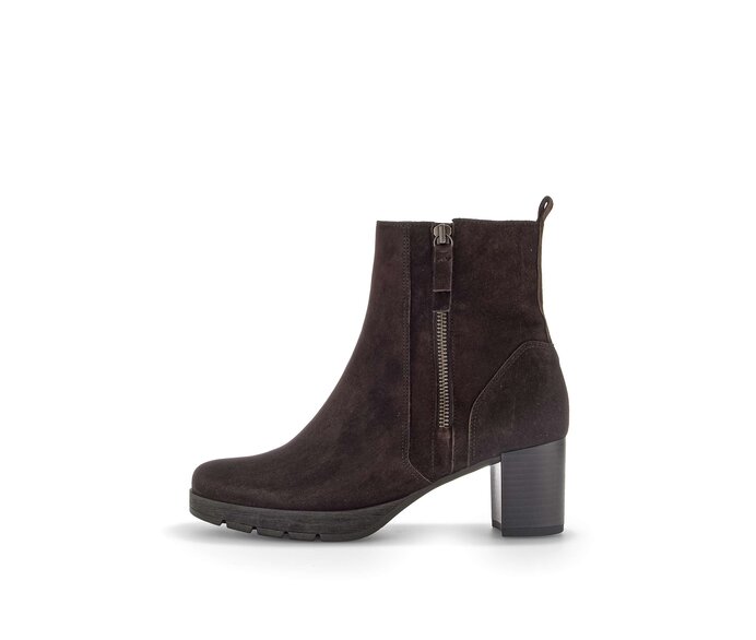 Sportliche Stiefelette braun #0