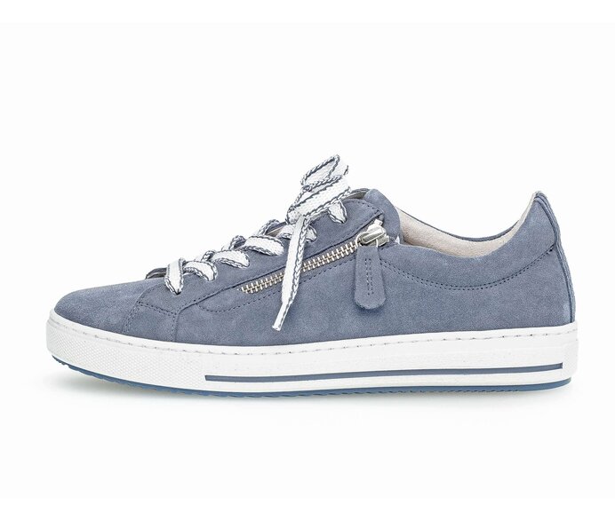 Lage sneaker 46.518.26 Suede blauw Gabor